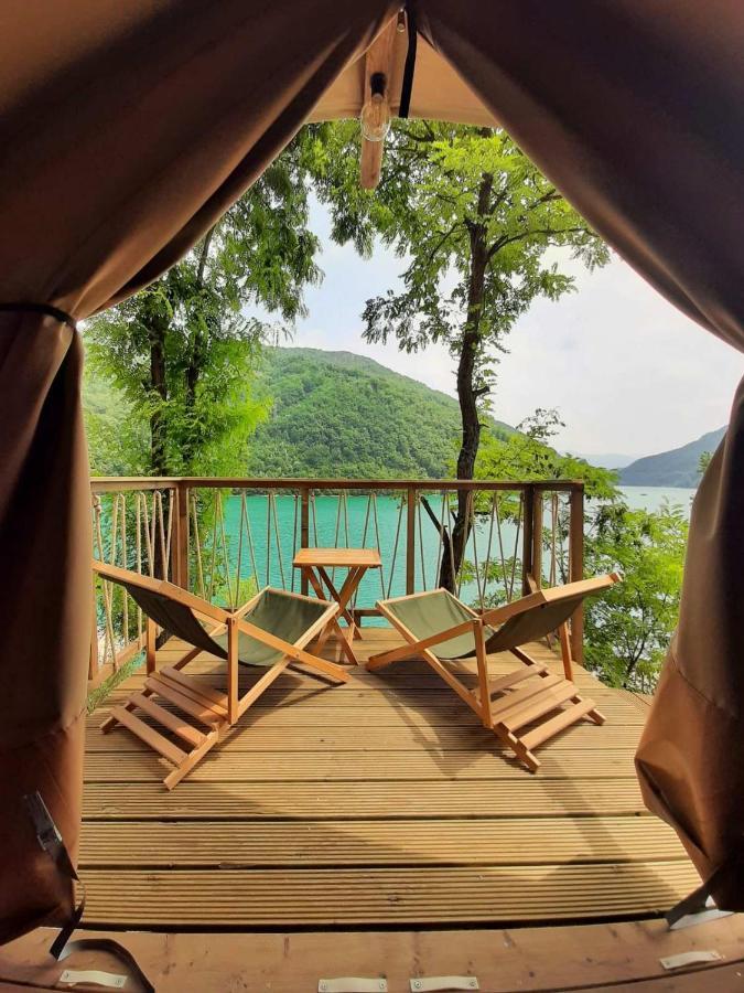 Glamping Bagrem Hotel Jablanica Bagian luar foto