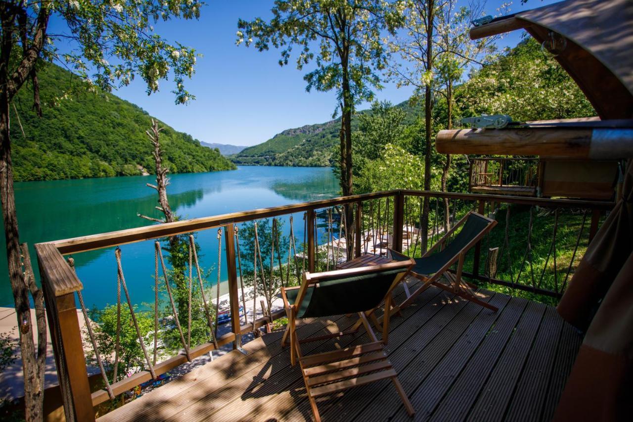 Glamping Bagrem Hotel Jablanica Bagian luar foto