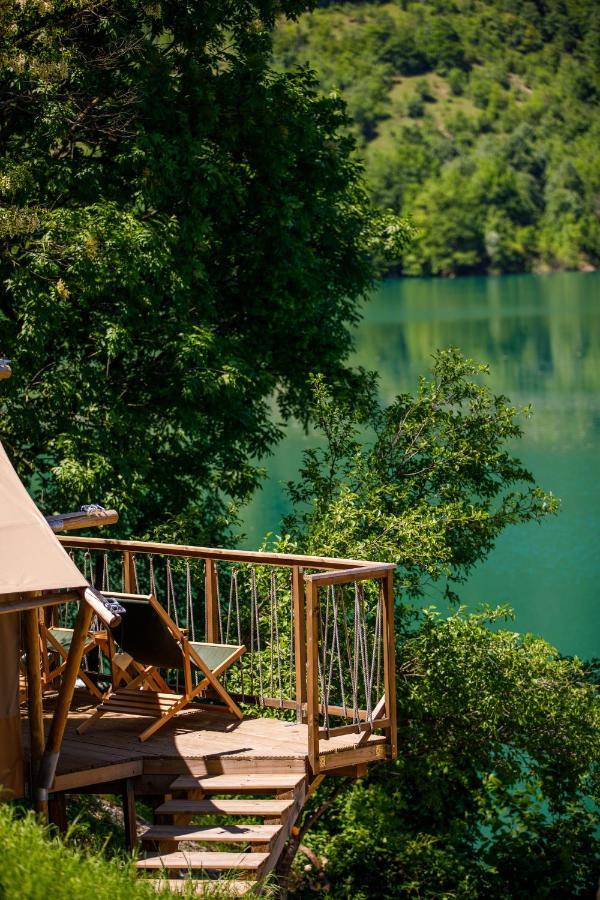 Glamping Bagrem Hotel Jablanica Bagian luar foto