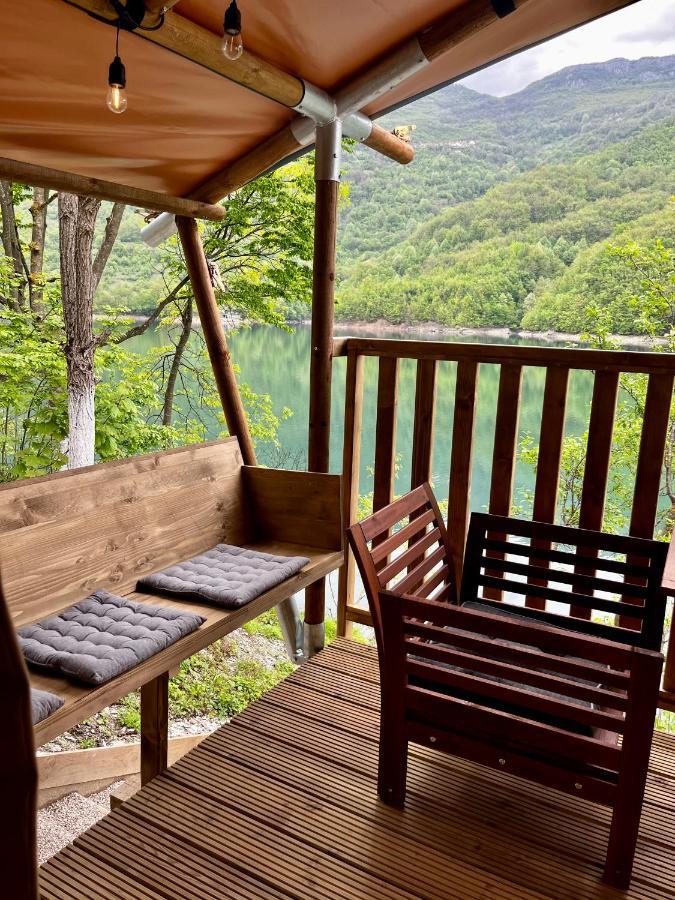 Glamping Bagrem Hotel Jablanica Bagian luar foto